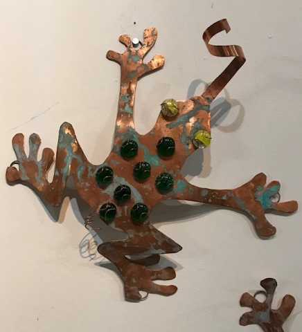 "FOLLOW THE LEADER" FROG #1 OF 4 $75.00