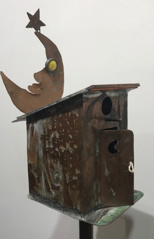 "OUTHOUSE BIRDHOUSE" SOLD