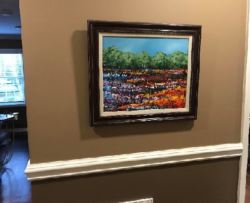 R.T.'S PAINTING IN A PROFESSIONAL SETTING