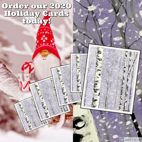 2020 CHRISTMAS/HOLIDAY CARD 5X7 $2.50 EACH. CALL FOR BULK RATES